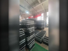 ABS van 10u 4U Ondiep Rekgeval met Wielen Hoogste en Zijhandvat