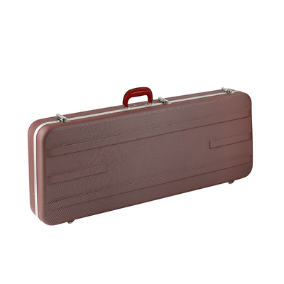 Rood Hard ABS van het Geval Hard Shell van de Schuim Elektrisch Gitaar Schuim AL Material Waterproof