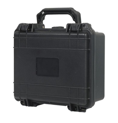 Het draagbare Zwarte Plastic Aangepaste Schuim van Hulpmiddelcarry case pp keurt goed