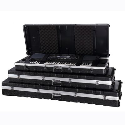 ABS 61 het Zeer belangrijke Geval van het Pianotoetsenbord met Wielen maken Hard Shell waterdicht