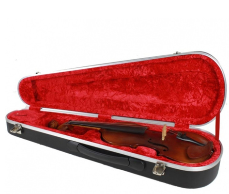 ABS de Vioolgeval Zwarte Harde Shell Violin Case van het Viool Hard Geval