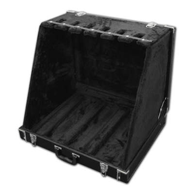 Van het de Gitaarrek van triplexhardshell van de het Gevalgitaar het Opgevulde Dragende Handvat Tribune