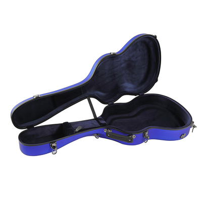 Matte Blue Fiberglass Classical Guitar-Weerstand van de Geval de Hoge Onderbreking