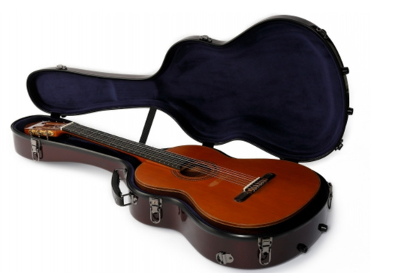 Akoestisch de Gitaar Hard Geval van de luchtkoolstof voor Reis Stijf Handvat