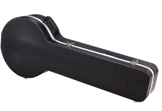 Versterkte ABS van het de Banjogeval van Hardshell Zachte Pluche 3 drievoudige chroom geplateerde klinken