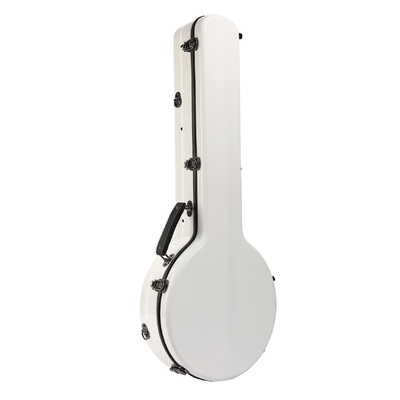 Het anti uiterst sterke Wit van het de Banjogeval van Hardshell van de Drukglasvezel