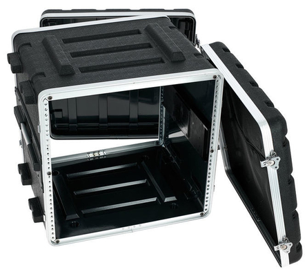 10U ABS Amp 19 Inch Versterker Rack Case Dubbele Deur
