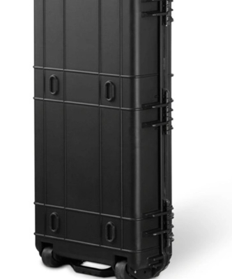 IP 67 het Gereden Plastic Geval van Hulpmiddelcarry cases pp met Wielen Chemische Bestand