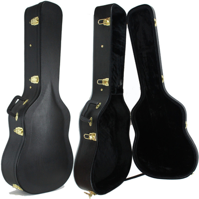 Het houten van het Gevalhardshell Dreadnought van het Gitaarrek Harde Geval