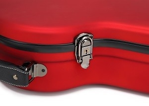 Matte Red Fiberglass Classical Guitar-de Onderbrekingsweerstand van het Rekgeval
