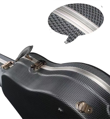 ABS gaf de Akoestische Waterdichte het Schuimduw T van het Gitaar Harde Geval Concave Oppervlakte gestalte