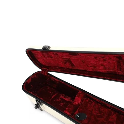 Fiberglass hardshell banjo behuizing met schouderband leer handvat