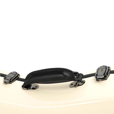 Fiberglass hardshell banjo behuizing met schouderband leer handvat