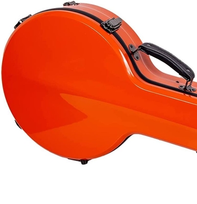 Standaard vlieggoedgekeurde hardshell banjo behuizingen met verstelbare riem en 2 binnenkantzakken