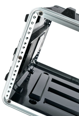6U ABS rack case met afneembare deuren voor 2U 4U 3U 8U 10U ruimtes