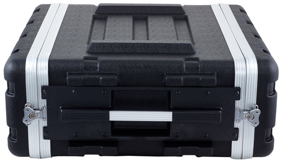 4U ABS rack case met afneembare deuren bovenste en zijkant handvat